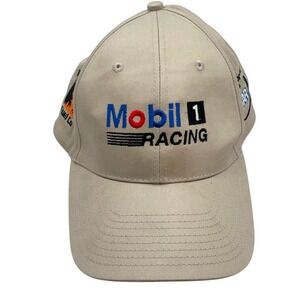 Mobil 1 Racing NASCAR Phoenix Fuel Co Baseball Cap Hat Official Motor Oil EUC